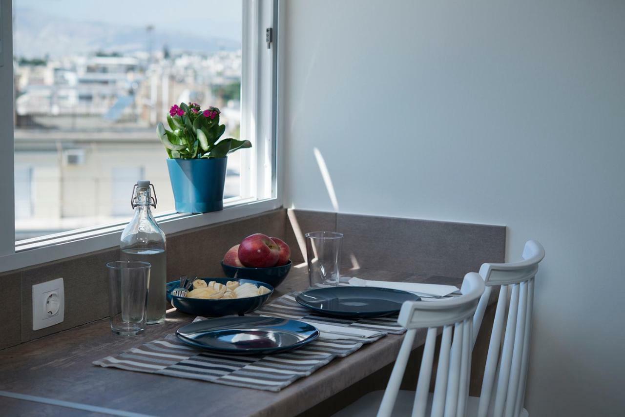 Ferienwohnung Athens From The Top, Cozy Studio In The City Center Exterior foto